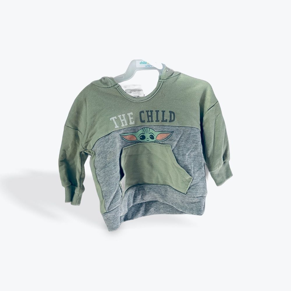 Star Wars The Child Hoodie size 3-6 months